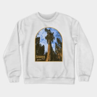 Sequoia National Park - Majestic Redwoods Nature Crewneck Sweatshirt